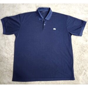 Men's Alligator Shirt Classic Navy Blue Polo Large ( missing tag ) Short Sleeve